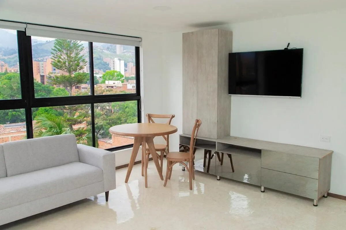 Apartment Laureles Suite Faro 78 4 Queen Bed Con Aire Medellin