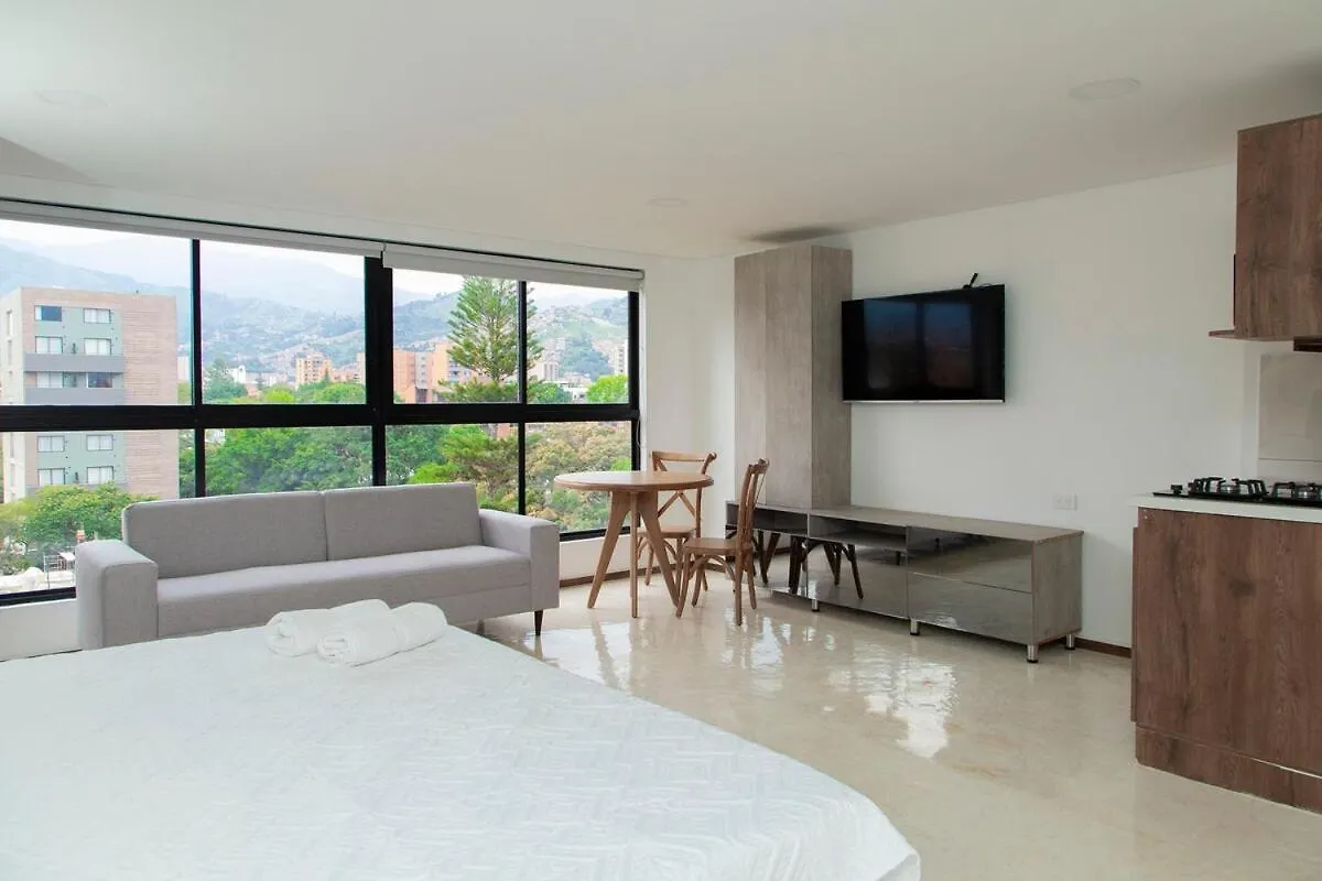 Apartment Laureles Suite Faro 78 4 Queen Bed Con Aire Medellin